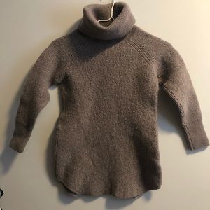 WILFRED FREE Merino Wool Turtleneck Sweater Tan M